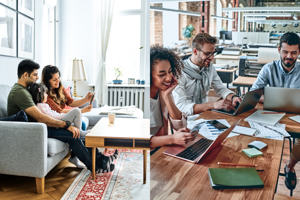 What is the difference between business and residential broadband?